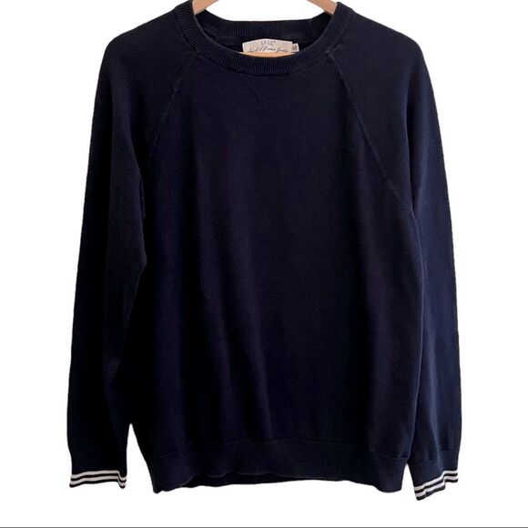 H&M Crew Neck Navy Men’s Sweater Sz Large   L.O.G.G. - Picture 9 of 10
